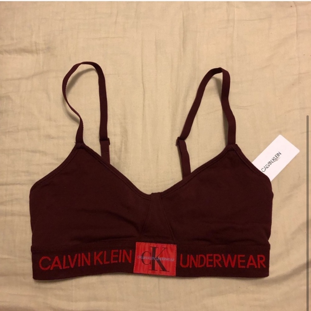 Calvin Klein Monogram Bralette - Picture 2 of 3